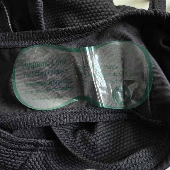 New Kate Spade Maillot Scallop Black One Piece Swimsuit Small NWT - Picture 8 of 8